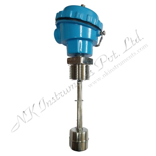 Float type level switch with Male Threaded connection