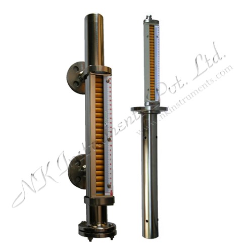 Bi-color Roller Magnets type Level Gauge