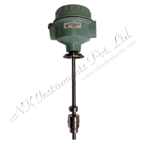 Float type Level Switch with TC connection - Top mounted