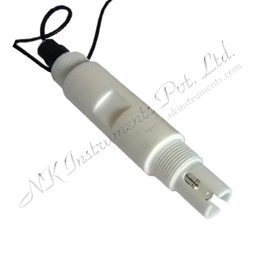 pH Indicating Controller with pH Electrode in PVC holder