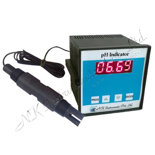Online pH Electrode with Digital Indicator
